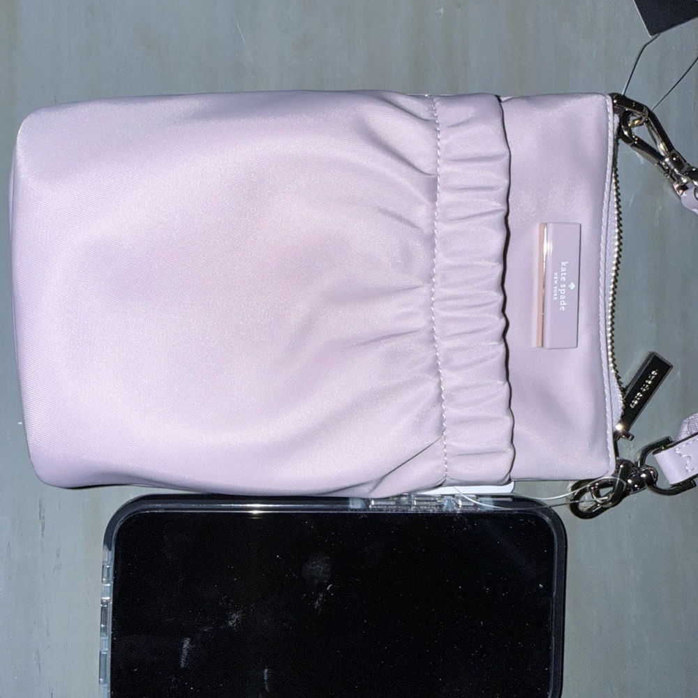 Kate Spade Light Purple Carter Nylon Phone Crossbody Bag - Picture 2 of 2